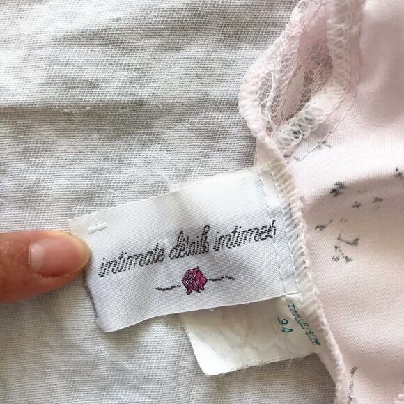 Vintage intimate details intimes night top size S - Picture 7 of 8
